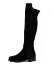Knee high suede boots