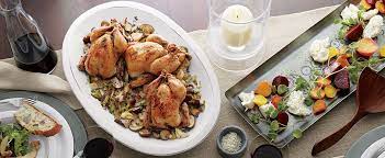 All of these dinner ideas yield enough for five or more people, so nobody's leaving the table hungry. Dinner Party Ideas How To Host Crate And Barrel