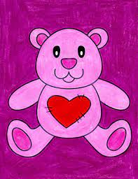 Teddy bears come in all shapes and sizes, and all different body poses too. Draw An Easy Teddy Bear Art Projects For Kids
