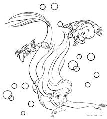 It helps to develop motor skills, imagination and patience. Ariel Coloring Pages Cool2bkids