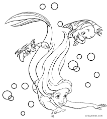 Ariel from the little mermaid. Ariel Coloring Pages Cool2bkids