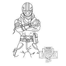 Kleurplaten Fortnite Battle Royale