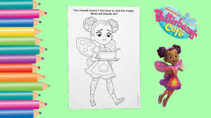 Butterbean s cafe coloring pages. Coloring Butterbean S Cafe Dazzle Coloring Page Gabby S Coloring Show Youtube