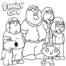 Meg from family guy coloring page to color, print and download for free along with bunch of favorite family guy coloring page for kids. Family Guy Coloring Pages Free Printable Coloring Pages For Kids