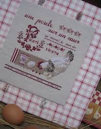 Au Claire De Fil Broderie Torchon Point De Croix Maison Animaux De Point De Croix