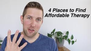 4 Places To Find Affordable Therapy