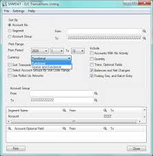 Multicurrency Gl Transaction Analysis In Sage 300 Erp Sage