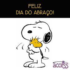 É claro, que se quiserem abraçar 10, 15 ou até 50, pode! Feeeliz Dia Do Abraco Dia Do Abraco Snoopy E Woodstock Snoopy Love