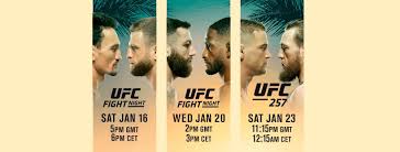 The fighters have made weight. Ufc Facebook