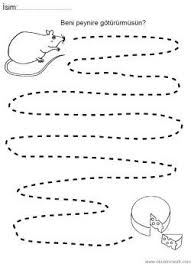 Yamuk Cizgi Calisma Sayfasi Calisma Okul Okul Oncesi