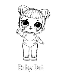 We have a super cute collection of them for you to color, plus their pets and some of the little sisters. Lol Surprise Dolls Coloring Pages Print Them For Free All The Series