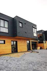 sallys haus mit extravaganter prefa fassade fassade fassade haus hinterluftete fassade
