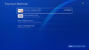 After you select the account, you can manage and make payments to. How To Remove A Credit Card From A Ps4 Or Add A New One