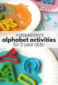 Alphabet tracing worksheets for 3 year olds can be just the same as for other ages but go the extra mile and keep the hands busy on things other than tracing as well. Independent Alphabet Activities For 3 Year Olds No Time For Flash Cards