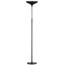 Found an easy way to make it work again, except the dimmer part. Globe Electric 71 In Matte Black Energy Star Dimmable Led Floor Lamp Torchiere 12784 Walmart Com Walmart Com