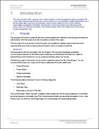 Communication Plan Template Ms Word Excel Templates Forms Checklists For Ms Office And Apple Iwork Communication Plan Template Communications Plan How To Plan