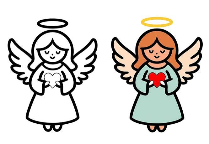 Easy Angel Drawing: A Step-by-Step Guide - Angel Tree Topper Shop