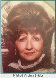 Mildred Virginia Jackson Snider (1934-2015)