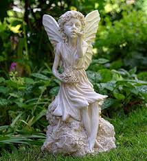 Sitzende Fee Garten Ornamente Garten Statuen Fairy Garden Ornaments Garden Statues Fairy Garden