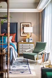 上海旭辉铂悦 滨江样板间 id 5338 bedroom interior home bedroom interior design