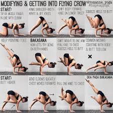 Y T Yoga Tutorials On Instagram Roxanne Yoga On One Legged Flying Crow Eka Pada Bakasana Flying Crow Is One Of The Most Yoga Postures Yoga Help Yoga