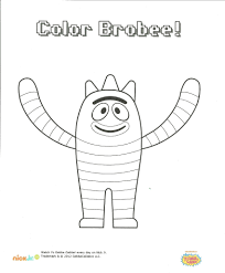 You can learn more about this in our help section. Yo Gabba Gabba Coloring Pages Free Printable Coloring Pages Ideas