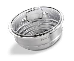 Classic Stainless Steel Steamer Insert Le Creuset Official Site Stainless Steel Stainless Steamer