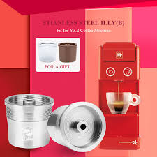 They use their own brand iperespresso pods, the machines are high end, more expensive with more attention being taken on the design than other brands. Icalifas Compatible For Illy Coffee Machine Maker Stainless Steel Metal Refillable Reusable Capsule Fit For Illy Espresso Cafe Coffee Filters Aliexpress