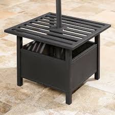 Umbrella Stand Side Table Patio Umbrella Stand Patio Table Umbrella Outdoor Side Table