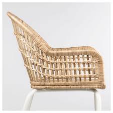 Nilsove Armchair Rattan White Ikea Rattan Ikea Chair