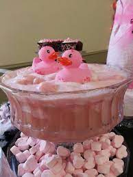 Every Thing Pink Baby Shower Ducky Punch Baby Shower Food For Girl Punch Recipes Baby Shower Punch