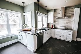 We founded dreamline in 2011 with the idea of making good quality products. Sage Craftsman Kitchen White Cabinets Spokane 509 Design