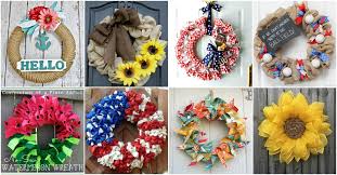 We will provide the wreath frame, the evergreens, the candles, and a simple home devotional. 25 Gorgeous Diy Summer Wreaths You Can Make With Dollar Store Supplies Diy Crafts