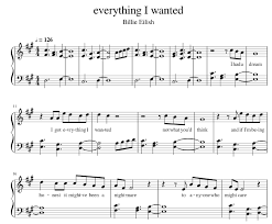 Contains printable sheet music plus an interactive, downloadable digital sheet music file. Billie Eilish Everything I Wanted Easy Piano Sheet Music Easy Piano Sheet Music Piano Sheet Music Pdf Keyboard Sheet Music