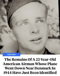 On June 20, 1944, a 22-year-old bombardier from Cleveland named Robert T.  McCollum was flying in a B-24J Liberator over the Baltic Sea near the coast  of Denmark when his plane accidentally