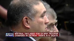 Mistrial declared in trial of former MSP trooper