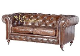 This advert is located in and around bromley, kent. Vintage Leather 2 Seat Chesterfield Sofa