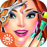 Sunnyville Salon Game Play Free Hair Nail Make Up Games By Sunstorm Interactive Makeup Game Makeup Makeover Makeup Games For Kids