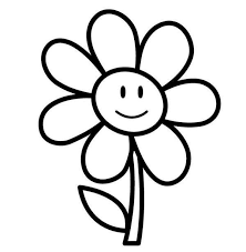 Easy Printable Flower Coloring Pages Sunflower Coloring Pages Kindergarten Coloring Pages Flower Coloring Sheets