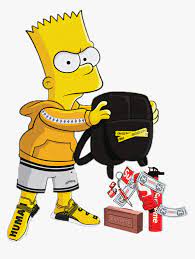 #bartsimpson #supreme #drawing how to bart simpson supreme outfit supreme. Bart Simpson Png Draw Supreme Bart Simpson Transparent Png Kindpng