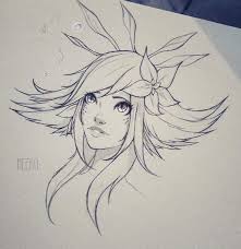 Neeko Sketch By Idrilen Legend Drawing League Of Legends Characters Lol League Of Legends