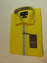 Freshen up your closet for less. Yellow With Checks Whiteblue Placket Designer Men S Shirt Cotton Cool