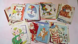 Vintage Christmas Cards Set of 10 - Etsy