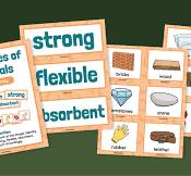 Properties of Materials Sorting Game | Teach Starter