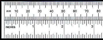 To convert inches to mm, multiply the inch value by 25.4. Converting Millimeters To Inches Make It Fuss Free Mm Ruler Millimeter Ruler Mm To Inches
