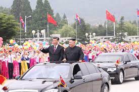 I had a tissue in one of my pockets and needed special. Kim Gives Xi A Rare Kumsusan Palace Welcome