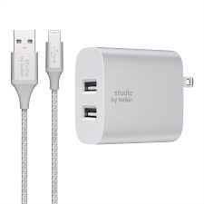 Studio By Belkin Lightning Cable Wall Charger Gold Walmart Com Walmart Com