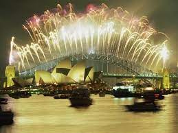 Spectacular New Year S Eve Firework Display Sydney New South Wales Australia Pacific Photographic Print Robert Francis Art Com New Years Eve Fireworks Fireworks Wallpaper Fireworks Display
