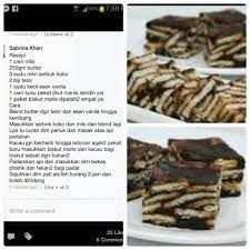 Savesave kek batik indulgence azlina ina for later. Step By Step Resepi Kek Batik Azlina Ina Foody Bloggers