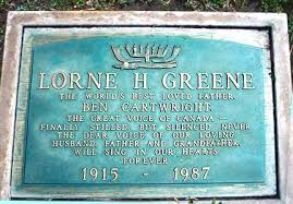 Lorne Greene S Grave Photo Famous Tombstones Unusual Headstones Famous Graves